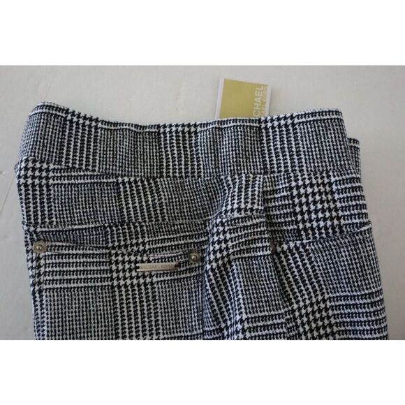 MICHAEL Michael Kors Women's Sz S Black/White Houndstooth Pull-On Leggings $74 - Picture 4 of 9